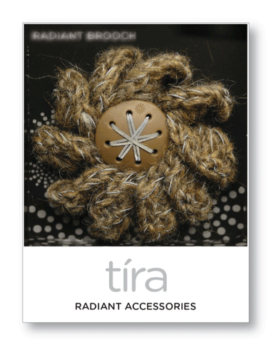 Tíra Radiant Flower - Light Brown