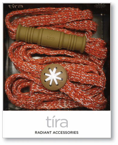 Tíra Radiant Necklace - Orange