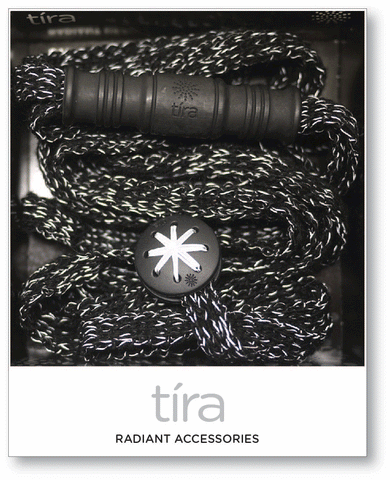 Tíra Radiant Necklace - Black